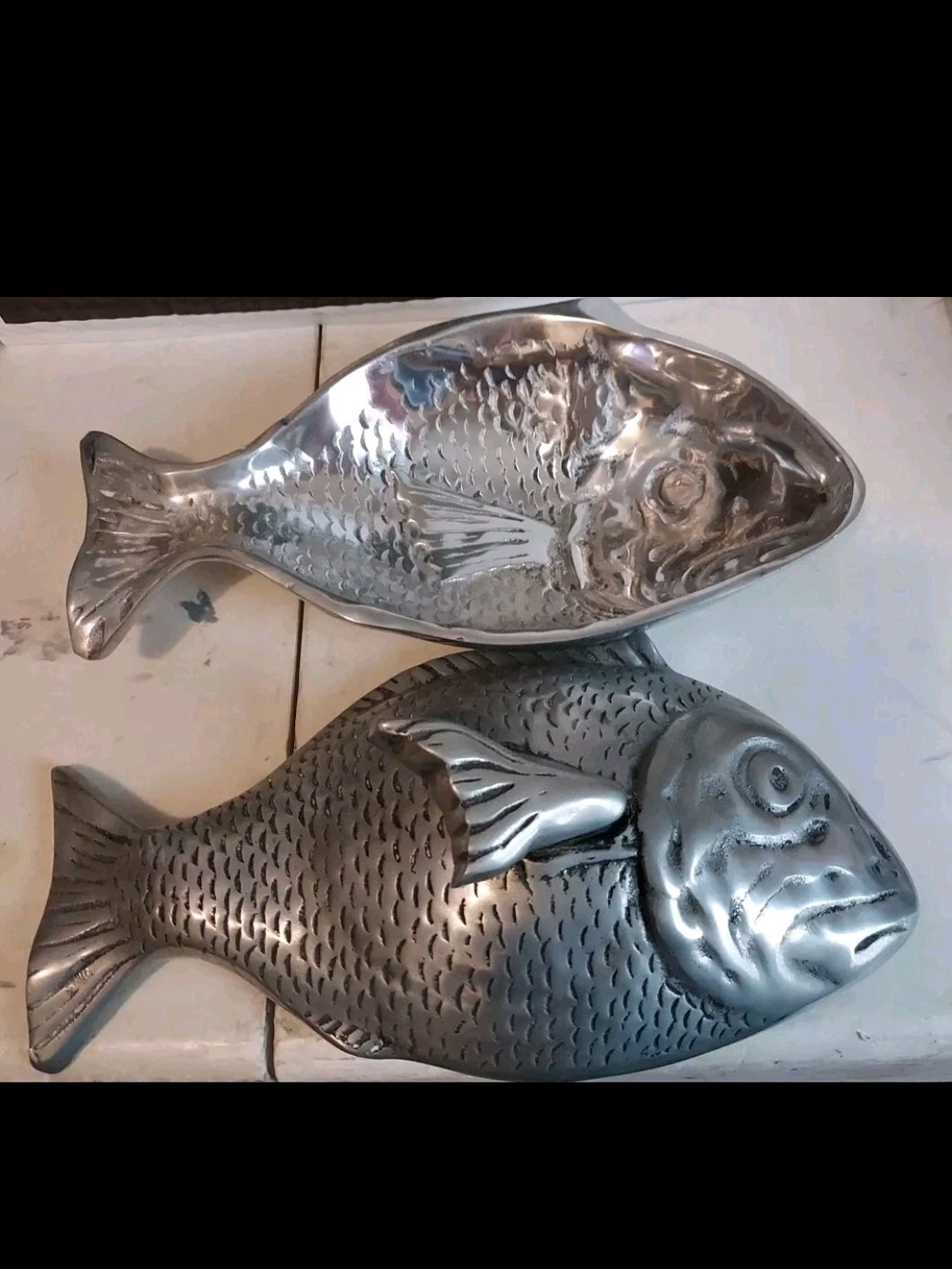 Original Betty Barrena Mexican Aluminum Sculpture Fish #282